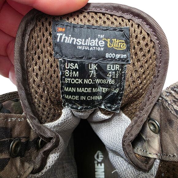 Wolverine Gore-Tex Waterproof Hunting Boots 8.5M Thinsulate 800g Camo Lace Up main image 6